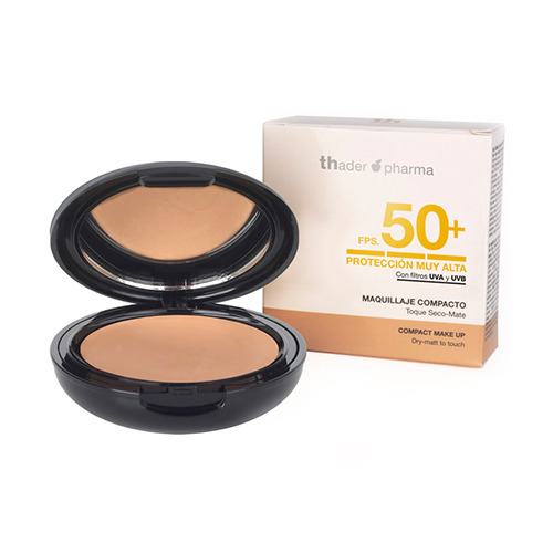 Kompaktowy puder z filtrem SPF 50 - sand