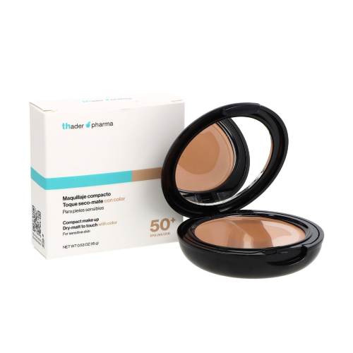Puder kompaktowy z filtrem SPF 50 - sand, 15 ml