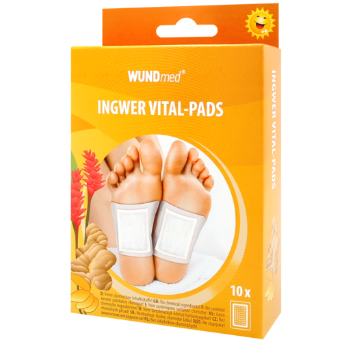 Plastry oczyszczające z imbirem, 10 plastrów