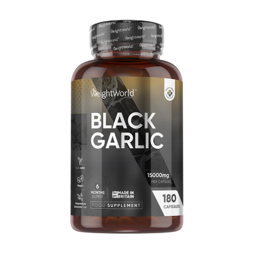 Ekstrakt czarnego czosnku 750 mg.