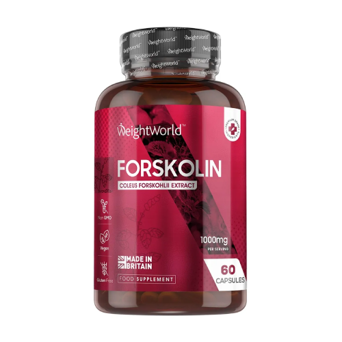 Forskolin (indijka kopriva) kapsułki.